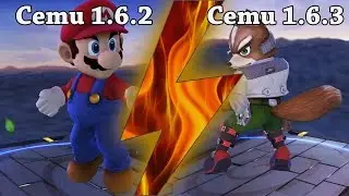 [SSB4] CEMU 1.6.2 VS CEMU 1.6.3: Super Smash Bros. 4