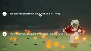Sky: Children of the Light |BrilliantAngel| Задание Переживите воспоминания духа из Тайного Леса✨