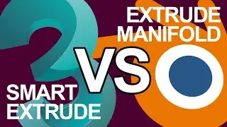 3ds Max Smart Extrude vs Blender Extrude Manifold