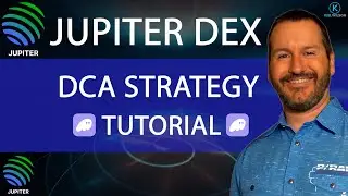 JUPITER DEX - DCA TUTORIAL - How to set up a dollar cost average buying strategy on the Jupiter DEX