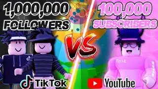 TOWER OF HELL TIKTOKERS vs TX_CLE | Roblox | Tower Of Hell