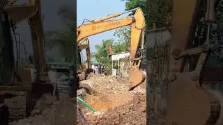 Excavator performed 