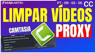 Como limpar vídeos PROXY que ocupam espaço na HD/SSD no CAMTASIA 2024