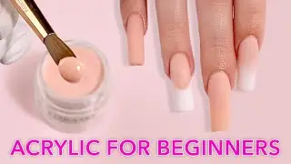 Acrylic Nail Tutorial 💅 How to do Acrylic Nails for Beginners 🤯 (2/3)