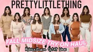 PRETTY LITTLE THING TRY ON HAUL *MIDSIZE/CURVY* | Fall 2021 & First Impression