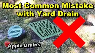 $15 Dollar Catch Basin - SAVE 1000'S - Common Mistakes and How to Correct