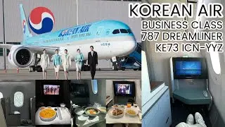 Korean Air 787 Business Class Review: Seoul - Toronto