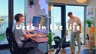 Week In The Life Of a Software Engineer | productive, apartment upgrades, job breakdown