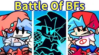 Friday Night Funkin: Battle Of BFs (Triple Trouble But 5 BF Sing Together) [FNF Mod/HARD] Sonic.EXE