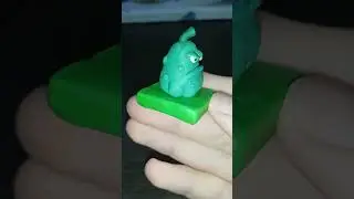 Plants vs zombie из пластилина.Кабачок из пластилина.  Растения против зомби.