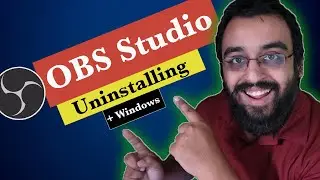 How to Uninstall OBS on Windows