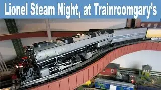 Lionel Steam Night at Trainroomgarys