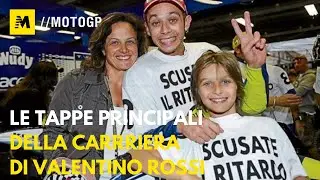MotoGP: Le tappe principali della carriera di Valentino Rossi