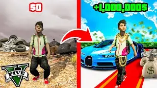 PASO de NIÑO POBRE a MILLONARIO en GTA 5