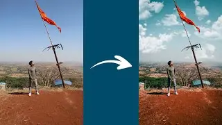 How To Add Clouds In Just 2 Min. Using Photoshop 🔥