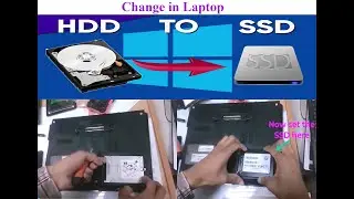 SSD Installation in Laptop (HP EliteBook 8440p ) & Windows Setup