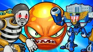 СУРОВЫЙ ОСЬМИНОГ МУТАНТ - ВСЕ БОССЫ! ИГРА Octogeddon