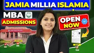 💥Jamia Millia Islamia MBA Admissions 2024! Top MBA Govt Colleges! #mba #jamia #onlinemba #mbacourse