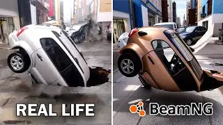 Accidents Based on Real Life Incidents | BeamNG.drive #29