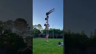 Duo Performs Acrobatic Tricks - 1318020