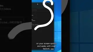 Windows Snap Layouts 