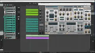 Reaper 6 And Test Spire 1.5 Synth-Makes a Song From Scratch -part 2