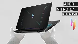 Gaming Laptop Unboxing & Gameplay I Acer Nitro 17 with RTX 4050