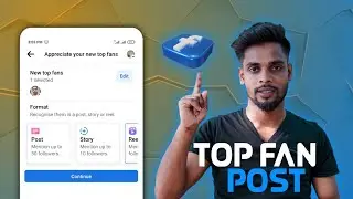 How to create top fan post on Facebook 2023 || Facebook top fan badge Settings 2023