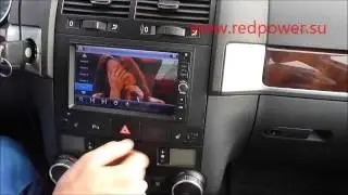 Штатное головное устройство Volkswagen Touareg Android. Redpower 15001