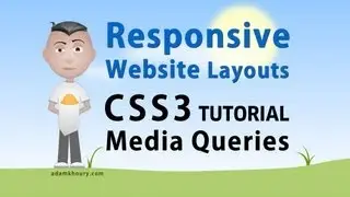 CSS3 Tutorial - Responsive Website Layout Media Queries CSS Stylesheets