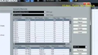 Cubase 5 (Назначение контроллеров MIDI клавиатуры)