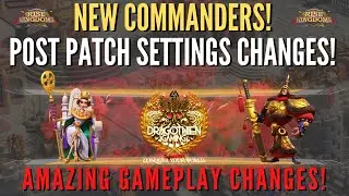 NEW COMMANDER FULL BREAKDOWN! - NEW SETTINGS EXPLANATION! - Rise of Kingdoms