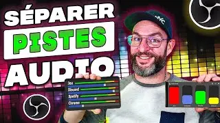 SÉPARER les PISTES AUDIO OBS Studio (bonus contrôle Stream Deck + Smartphone)