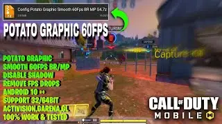 POTATO GRAPHIC SMOOTH 60FPS CONFIG IN COD MOBILE | CODM CONFIG SEASON 4