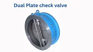 Dual plate Wafer check valve: how dual wafer type check valve works