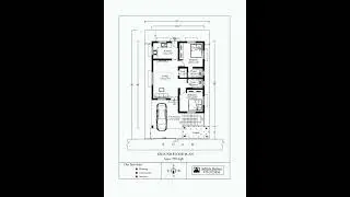 2 bedroom house design / low budget building design / building floor plan / small house design