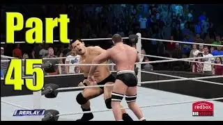 WWE 2K15 "6-Man Battle Royal Over The Top Rope Part 1!" Part 45 MYCAREER Mode XBOX ONE