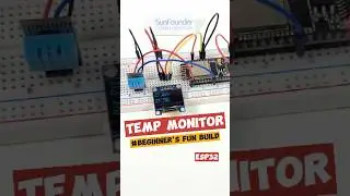 Build a Real-Time Temp & Humidity Display with ESP32!