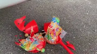 2020 crunching soft toys under car compilation ❤️oddly satisfying 🔥🔥