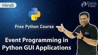 Event Programming in Python GUI Applications | Events Handling in Tkinter | Tkinter Events [Hindi]