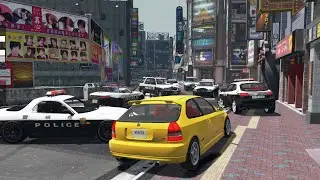 Running from the Japanese Police is impossible in beamng drive