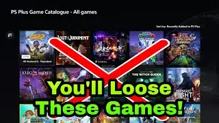 PS Plus Subscribers Will Loose these games!