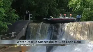 Water rescue successful on Glen Loch Dam