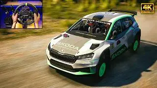 Skoda Fabia RS - EA Sports WRC - Moza R12, RS V2 Wheel, CRP Pedals, HGP Shifter, HBP Handbrake