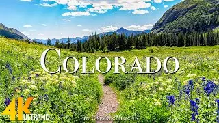 Colorado 4K Aerial Film • Journey Through Enchanting Landscapes : Stunning Rocky Mountain Landscapes