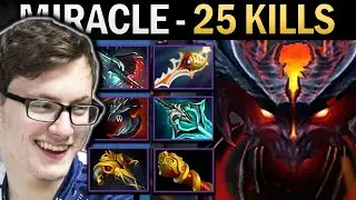 Shadow Fiend Gameplay Miracle with Rapier and 25 Kills - Dota 2 736