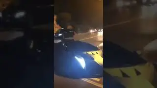 Lamborghini veneno roadster exhaust note, brutal acceleration