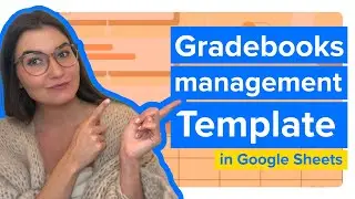 Gradebook template in Google Sheets (Automated Dashboard)