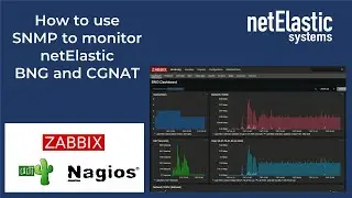 Using SNMP and Zabbix with netElastic BNG & CGNAT