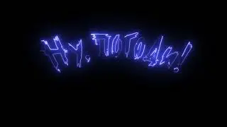 Ну погоди неоновый текст | Saiber Neon Text